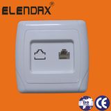European Standard China Wall-Mounted Phone Socket (F3007)