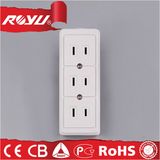 Three Gang ABS Cover Convenience Outlet
