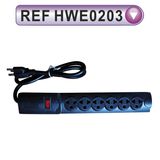 Grounding Power Strip with Extension Cable and Switch (HWE0203)