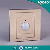 Igoto China Manufacturer Wholesale Brushed Aluminum Luxry Sound Senory Wall Switches