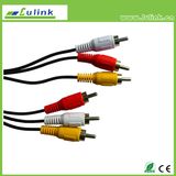 Shielded 3RCA Plug-3RCA Plug Cable