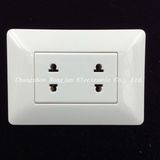 6A/250V 10A /125V ABS Copper Material Hot Sell Wall Sockets (MA-04)