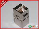 Network 8X8 Shielded RJ-45 Inline Coupler 8P8C Cat5E Module