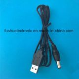 USB to 5.5 mm/2.1 mm 5 Volt DC Barrel Jack Power Cable