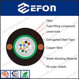 Copper Wire 12 Core Singlemode Fiber Cable