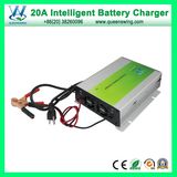 Queenswing 20A 24V Lead Acid Battery Charger with Voltmeter (QW-B20A24)