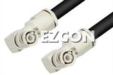 BNC Male Right Angle to BNC Male Right Angle Cable