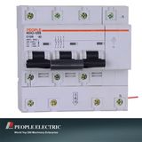 MCB with Shunt Release 6ka Rdx2-125s 3p+N