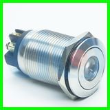 Stainless Steel Momentary Type Push Button Switch with LED Illumination