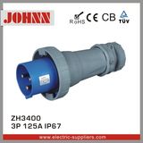 3p 125A IP67 Industrial Plug