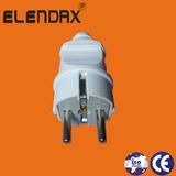 2 Round Pin Plug + Earth (P8051)