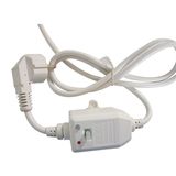 Russia Power Cord Plug with Leakage Protector