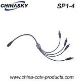 1 to 4 Way CCTV Camera DC Power Splitter Cord (SP1-4)