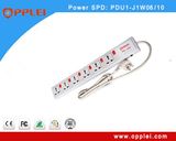 6 Outlet Electrical Power Distribution Unit Lightning Surge Arrester