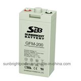 CE Approve 2V200ah Rechargeable Deep Cycle Power VRLA Battery