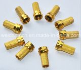 Gold Plated RG6 F Plug