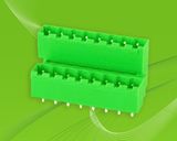 Pluggable Terminal Block with Dual Row Pins for Soldering