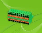 Spring Pluggable Terminal Block for Two in One Connection