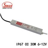 6-12V 2.5A 30W Waterproof IP67 Constant Current LED Strip Driver