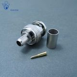 RF Coaxial 75ohm BNC Male Plug Crimp Connector for Rg59 Cable
