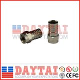Good Quality Waterproof RG6/Rg59 CATV Crimp Connector