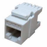 Unshielded 180 Degree CAT6 Keystone Jack