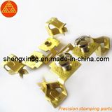 Copper Punching Stamping Electric Terminal Electronic Block Parts Sx053