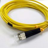 FC/Upc-FC/Upc Optical Fiber Patch Cable Single Mode Duplex RoHS Jacket