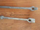 Pole Hot DIP Galvanized Overhead Thimble Eye Power Line Hardware Pole Anchor Rod