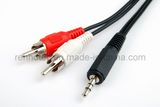 3.5mm Stereo Audio Male to 2/3RCA Cable