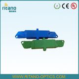 E2000/PC Fiber Optic Cable Adapters with Low Loss at 0.2dB with Plastic Blue House