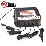 5 Bank 6/12V Battery Charger with 1.5A Each Bank