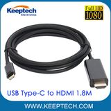 USB 3.1 Type-C to HDMI Cable 1.8m USB-C to HDMI Cable Converter