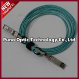 10 Foot MPO to MPO Fiber Optic Cable 8 Aqua Trunk OFNR Plenum Cable Polarity B