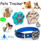 3G IP66 Waterproof Pet GPS Tracker with Geo-Fence Alarm (V40)