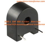 1000: 1 10A 50ohm 0.5class 4hole PCB Mounting Current Transformer (ZMCT104A)