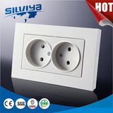 Non-Grounding 1 Gang Electric Wall Socket (European standard)
