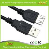 Transparent Male to Female USB Cable