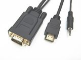 HDMI to VGA with Audio Cable 1.8m