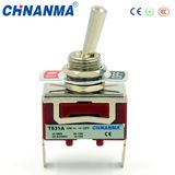 Manual Automatic Reset Spring Return on off on Toggle Switch