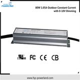 Outdoor Constant Current Dimmable LED Power Supply 80W 1.05A