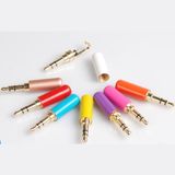 Colorful Mini 3.5mm Jack Audio Connector Adapter Headphone Plug