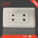 American Type One Gang Electrical Wall Switch Socket Electric Socket