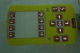 Custom Stock PC / Pet Rubber Membrane Switch for Household Appliances