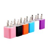 Colorful USB Wall Cube Charger for Smart Phone Us Plug