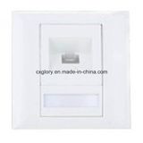 1 Port Sc Style Fiber Optic Faceplate