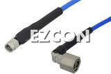 SMA Male to TNC Male Right Angle Precision Cable