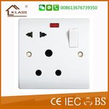15A/16A Hot Sale Saudi Aribia European Style Switch Socket