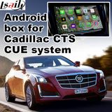 Android 4.4 GPS Navigation Box for Cadillac Cts etc Cue System Video Interface Box Upgrade Touch Navigation, Cast Screen, Mirrorlink, Google Map