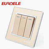 Acrylic OEM Color 250V/10A Electric Wall Switch